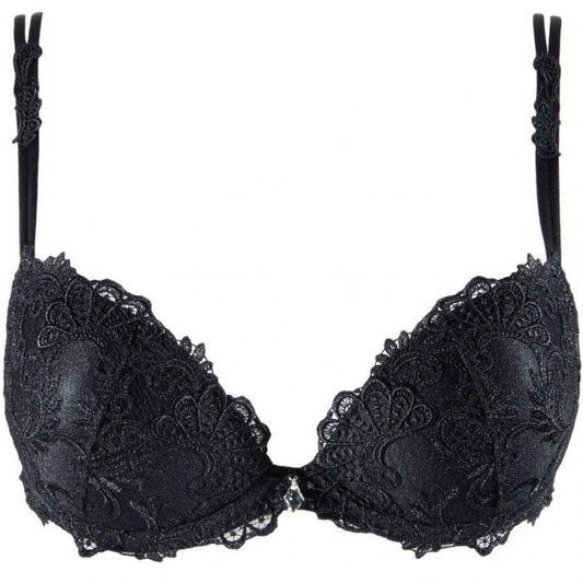 Dressing Floral Black Contour Bra
