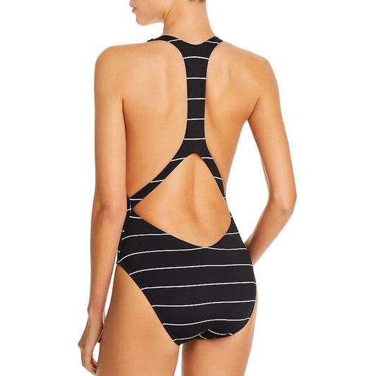 Panama Stripe Low Racer Mio One Piece Swimsuit