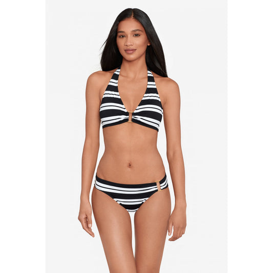 Resort Stripe Triangle Bikini Set