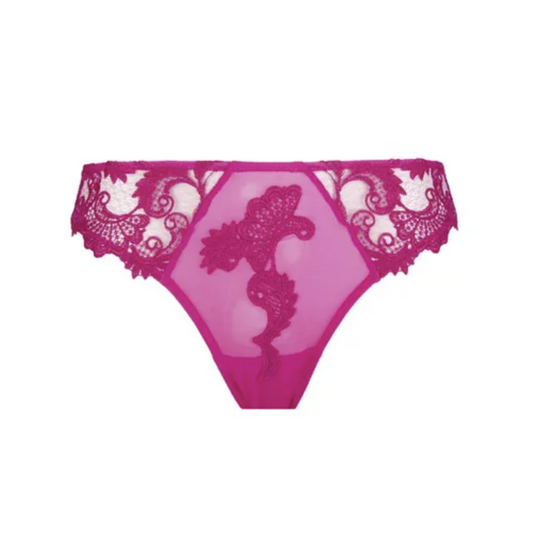 Dressing Floral Magenta Italian Brief