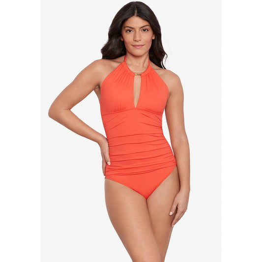Beach Club Solids One Piece Swimsuit