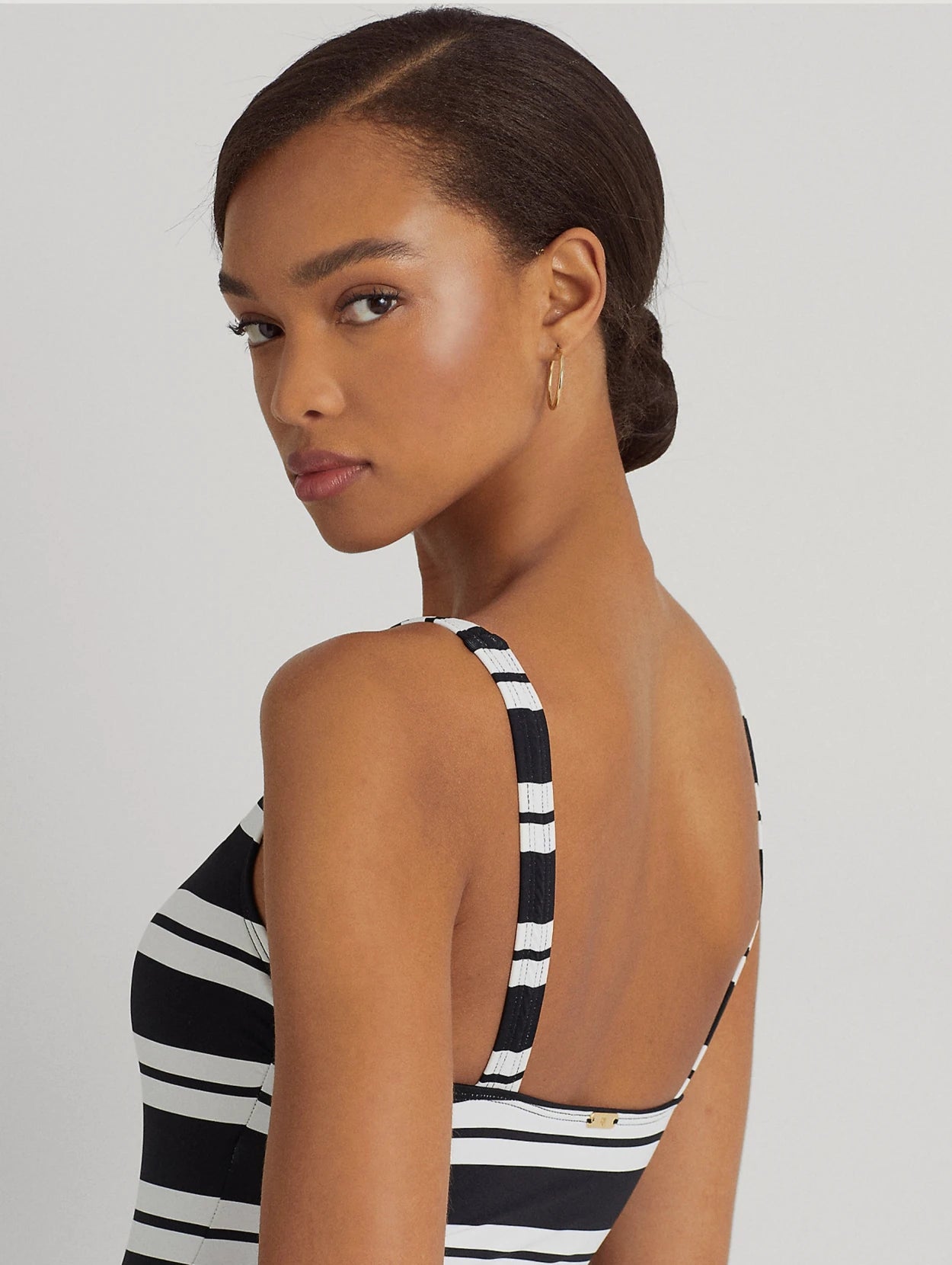 Resort Stripe One Piece Swimsuit