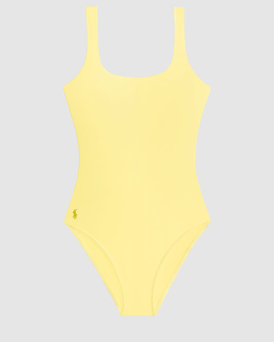 POLO Martinique Tank Shelf Bra One Piece Swimsuit