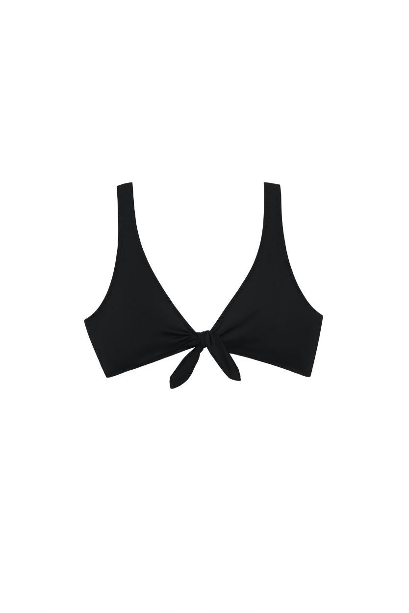 POLO Signature Solids Knot Front Bikini Set