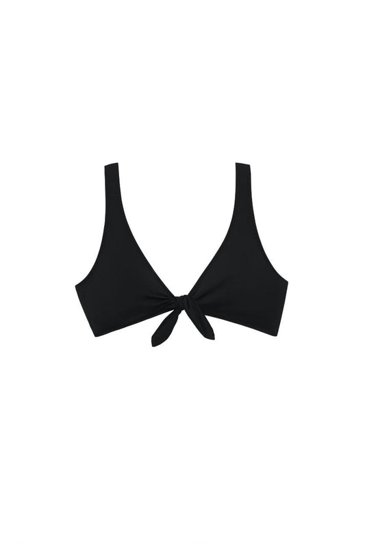 POLO Signature Solids Knot Front Bikini Set