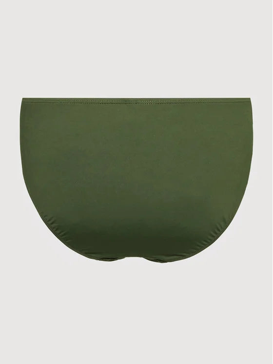 Beach Club Solids Ring Bandeau Bikini Set