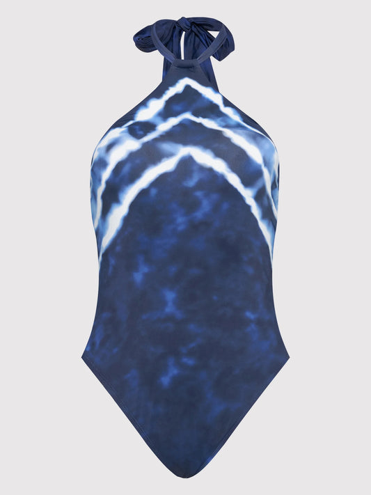 Shoreline Highneck One Piece Swimsuit