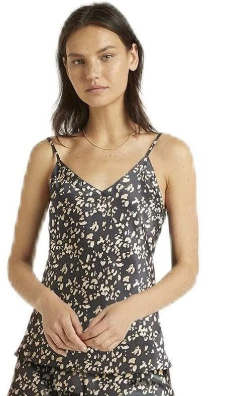Panthere Silk Camisole - Leopard
