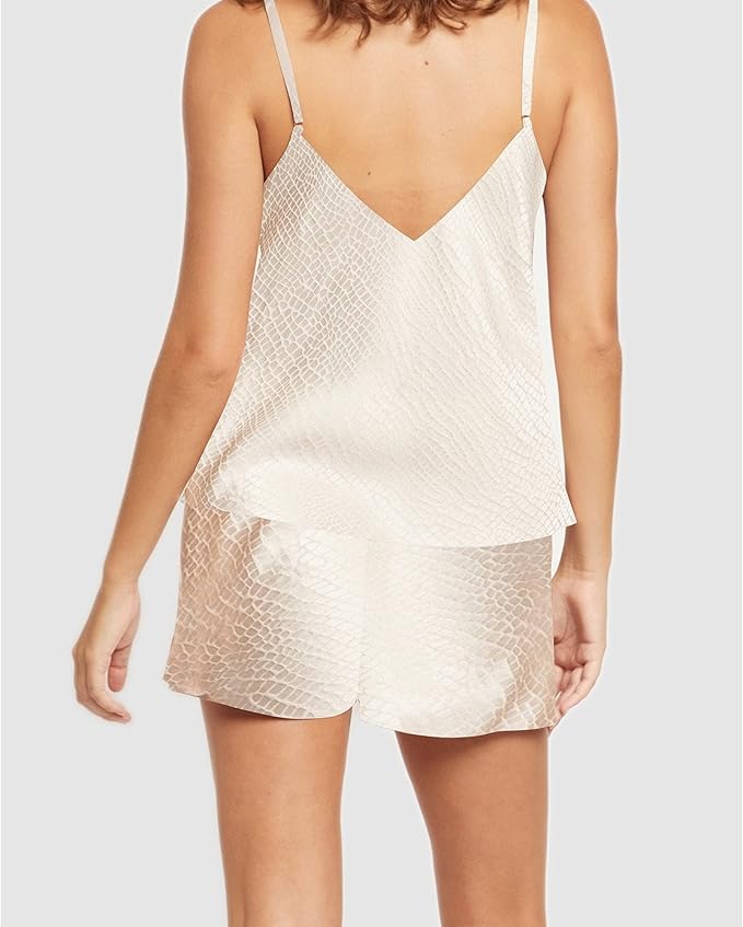 Silk Shorts - Ivory