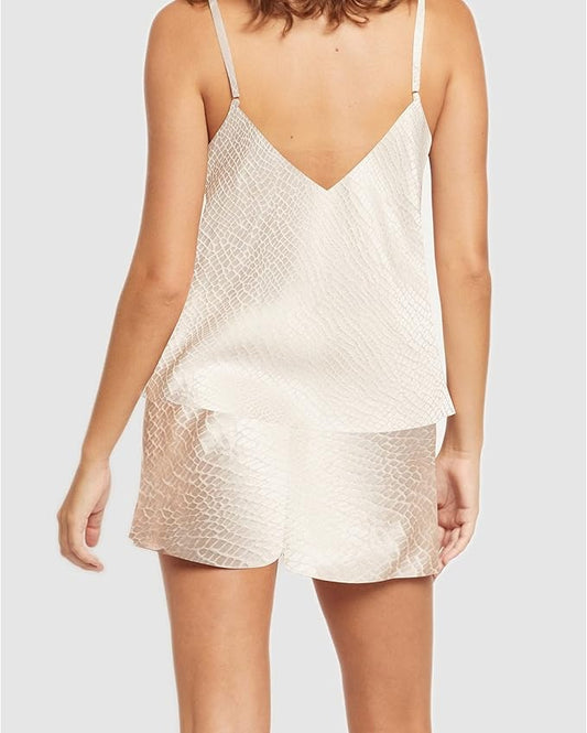 Silk Shorts - Ivory