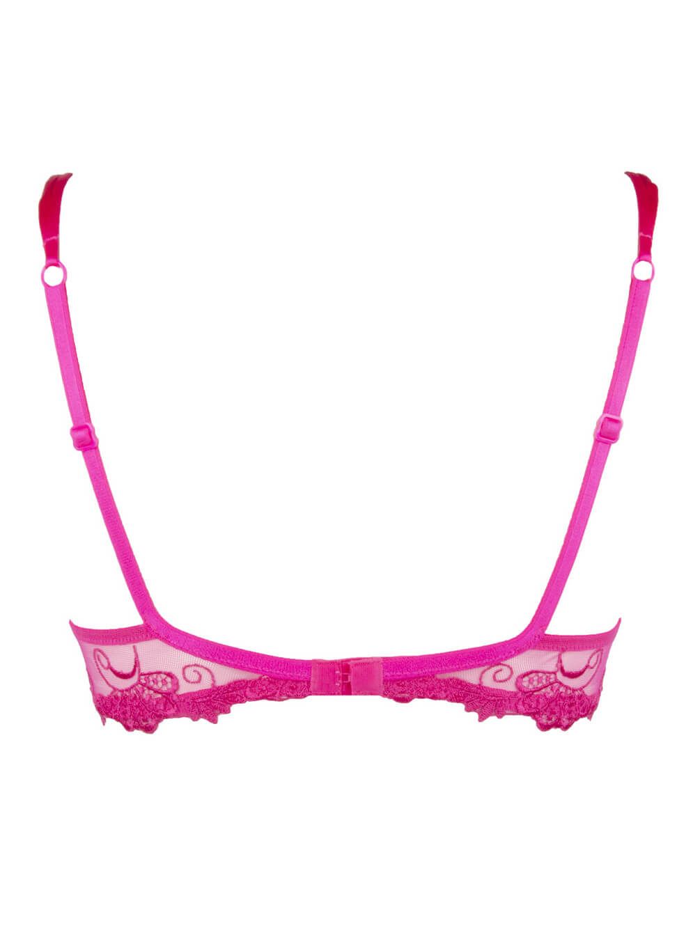 Dressing Floral Magenta Contour Bra