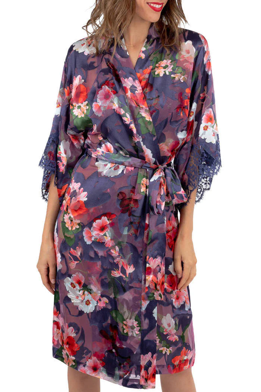 Reve Orchidee Negligée Gown