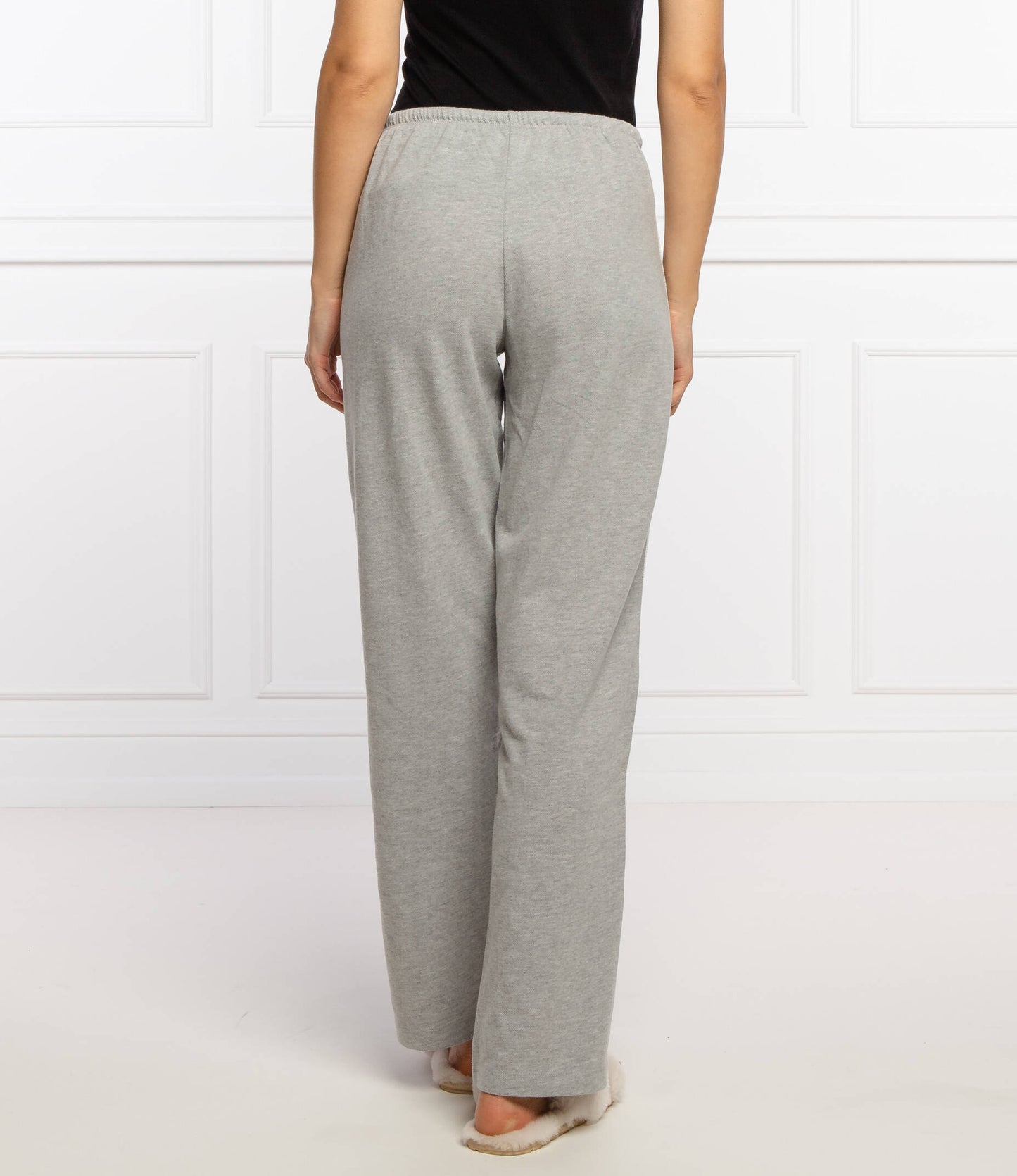 Heather Grey Long Pant PJ Set