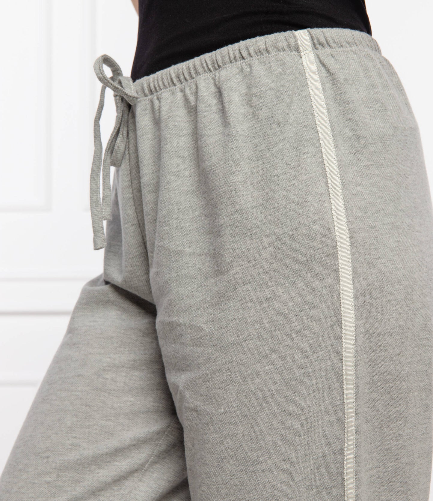 Heather Grey Long Pant PJ Set