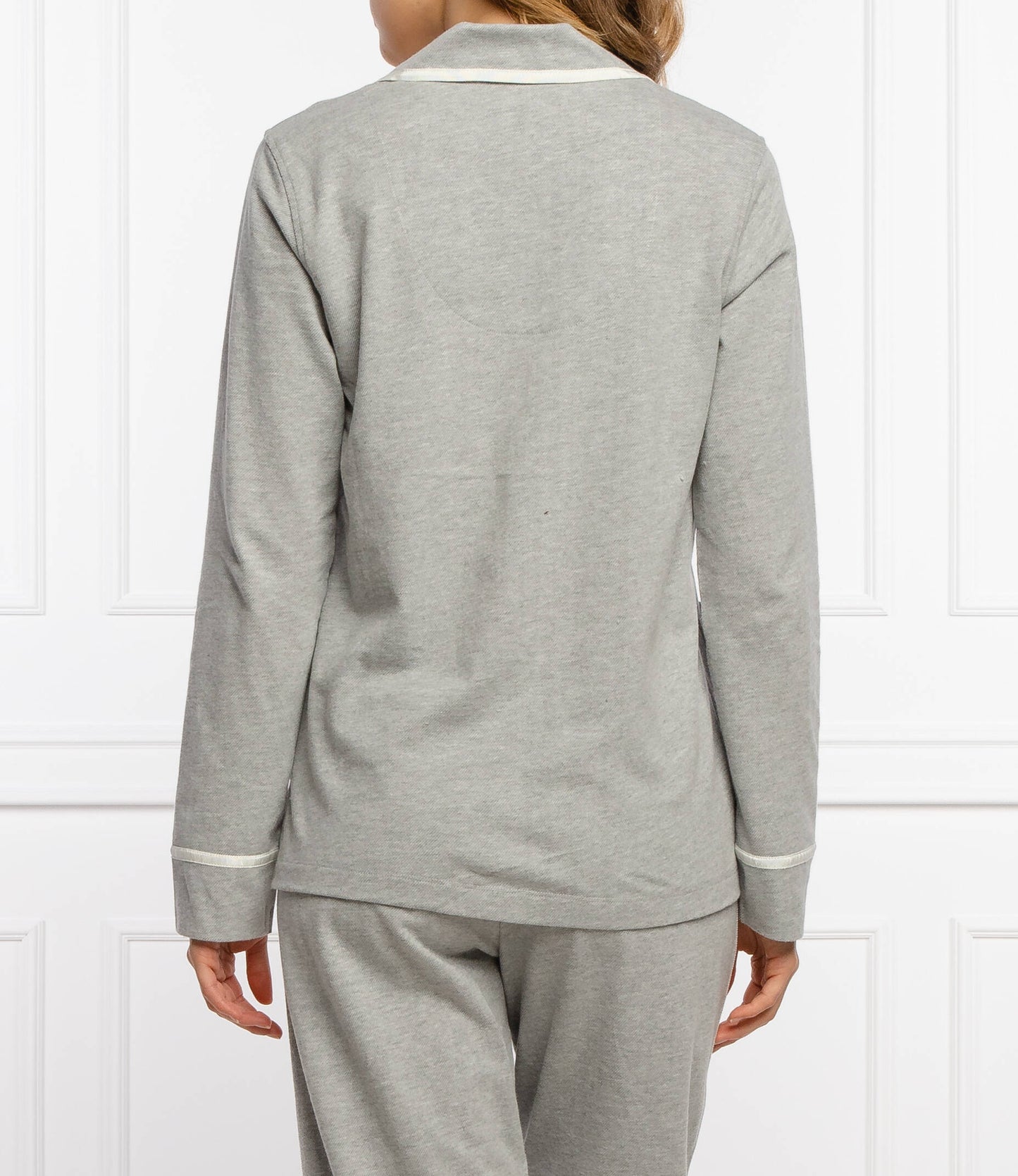 Heather Grey Long Pant PJ Set