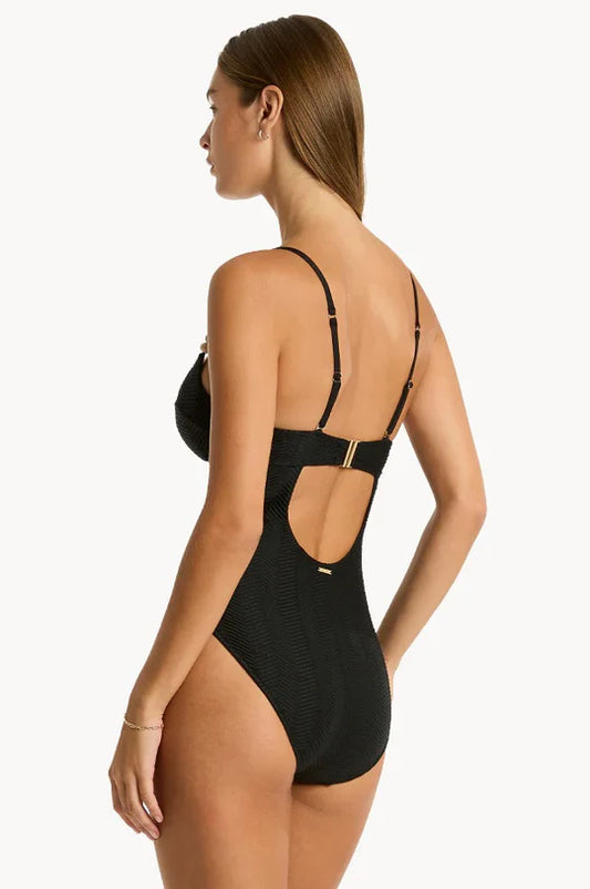 Caracus Balconette One Piece Swimsuit