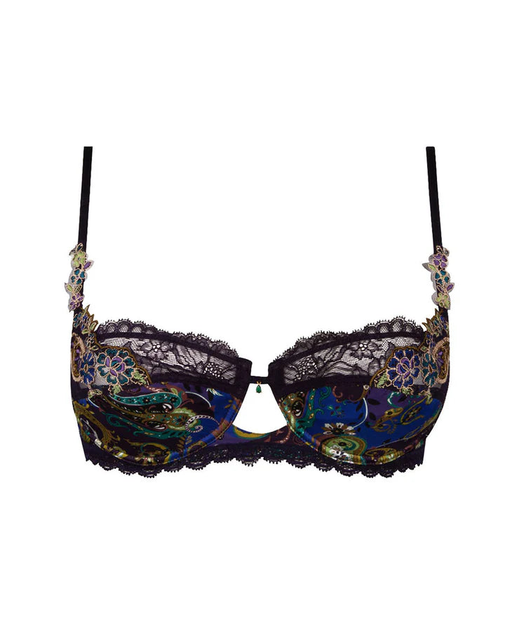 Dentelle Cashmer Half Cup Non-Padded Bra