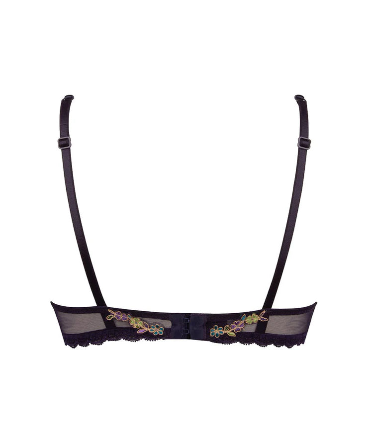 Dentelle Cashmer Half Cup Non-Padded Bra