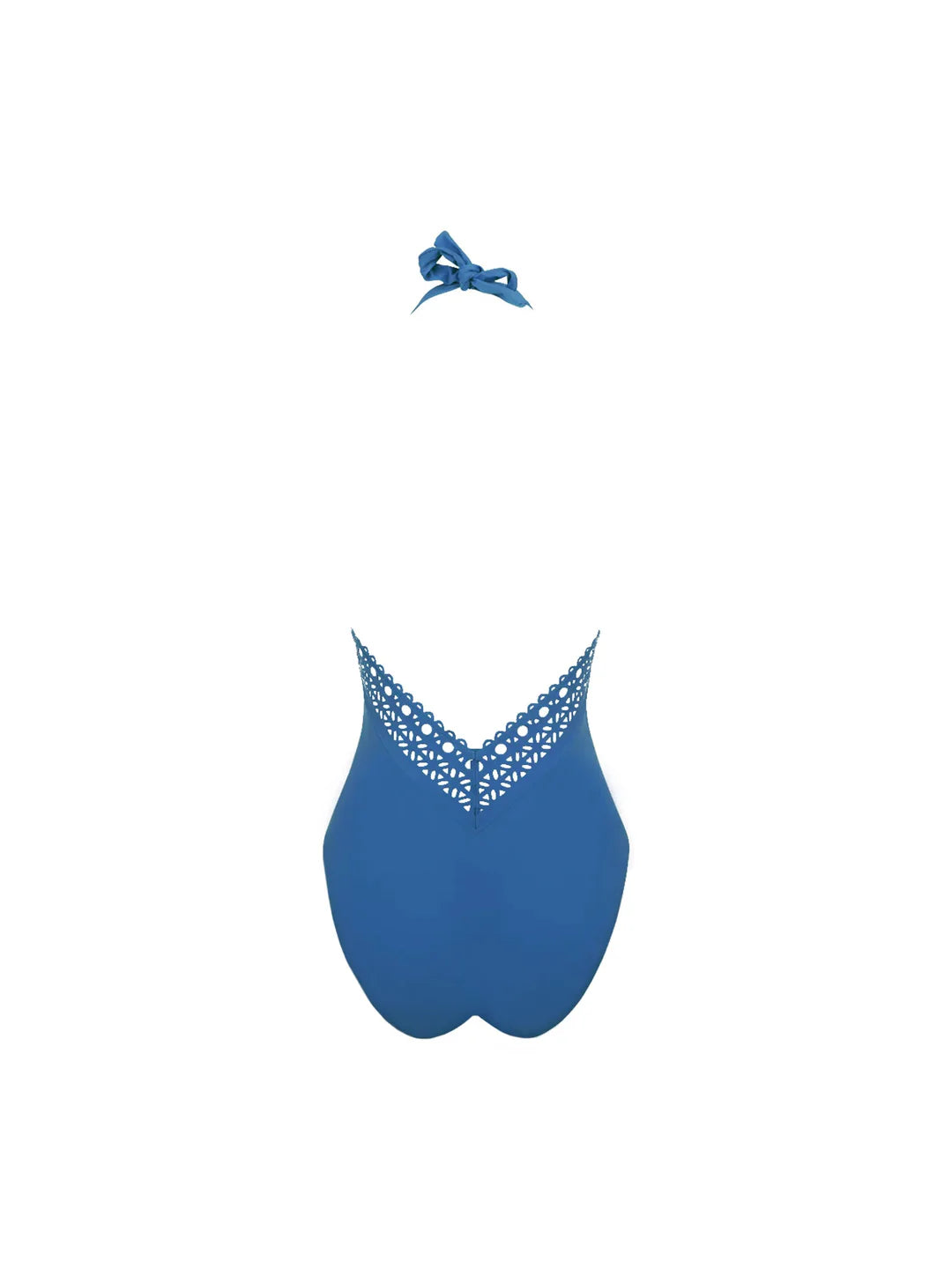 Ajourage Couture Plunging Back One Piece Swimsuit