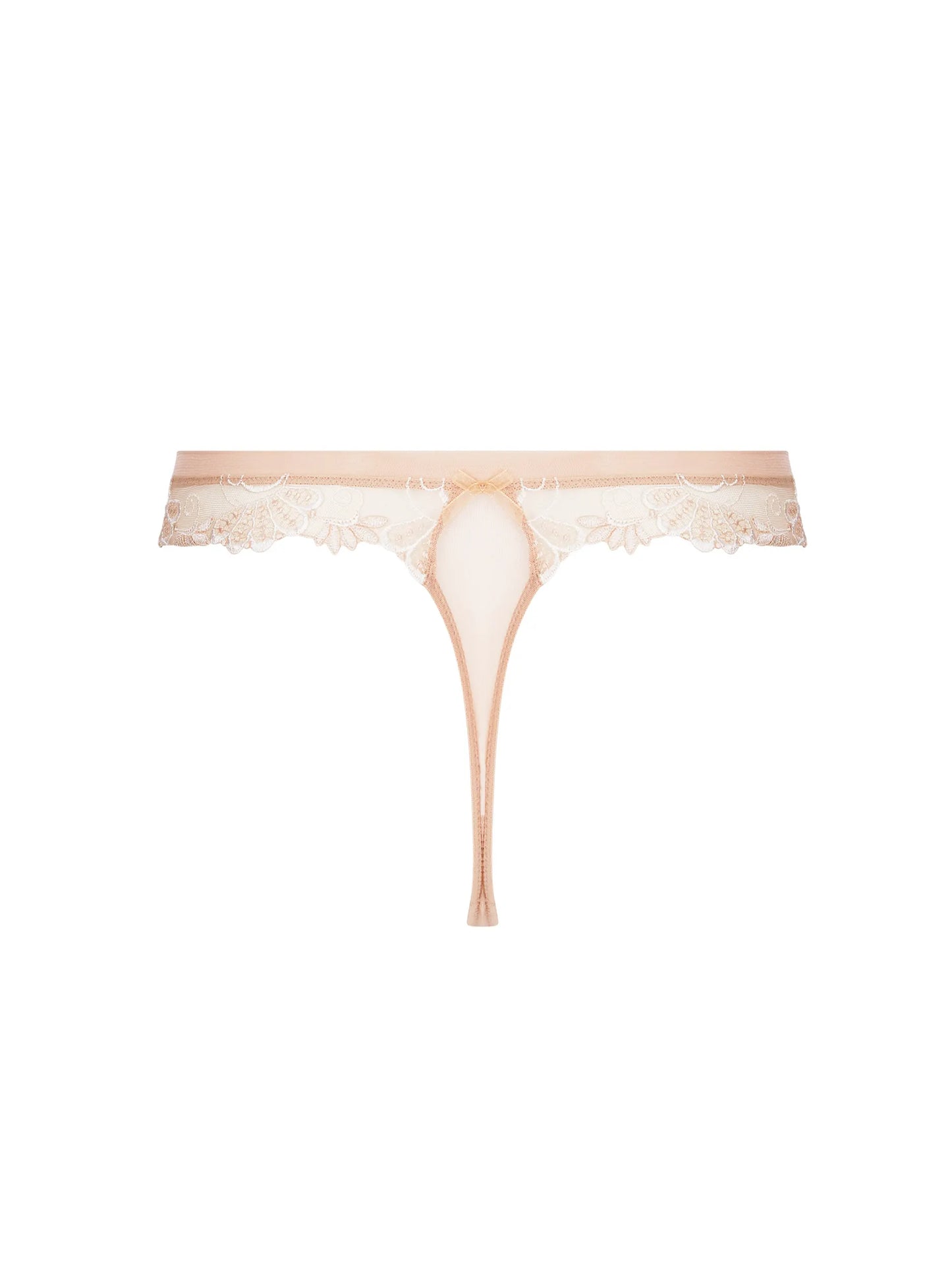 Dressing Floral Ambre Nacre Thong