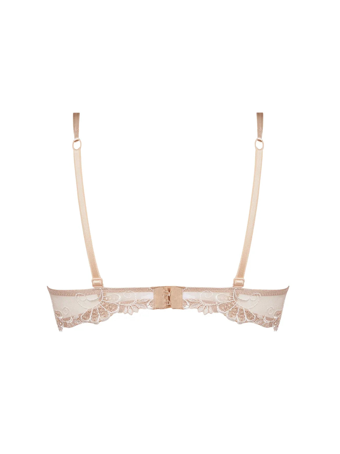 Dressing Floral Ambre Nacre Half Cup Non-Padded Bra