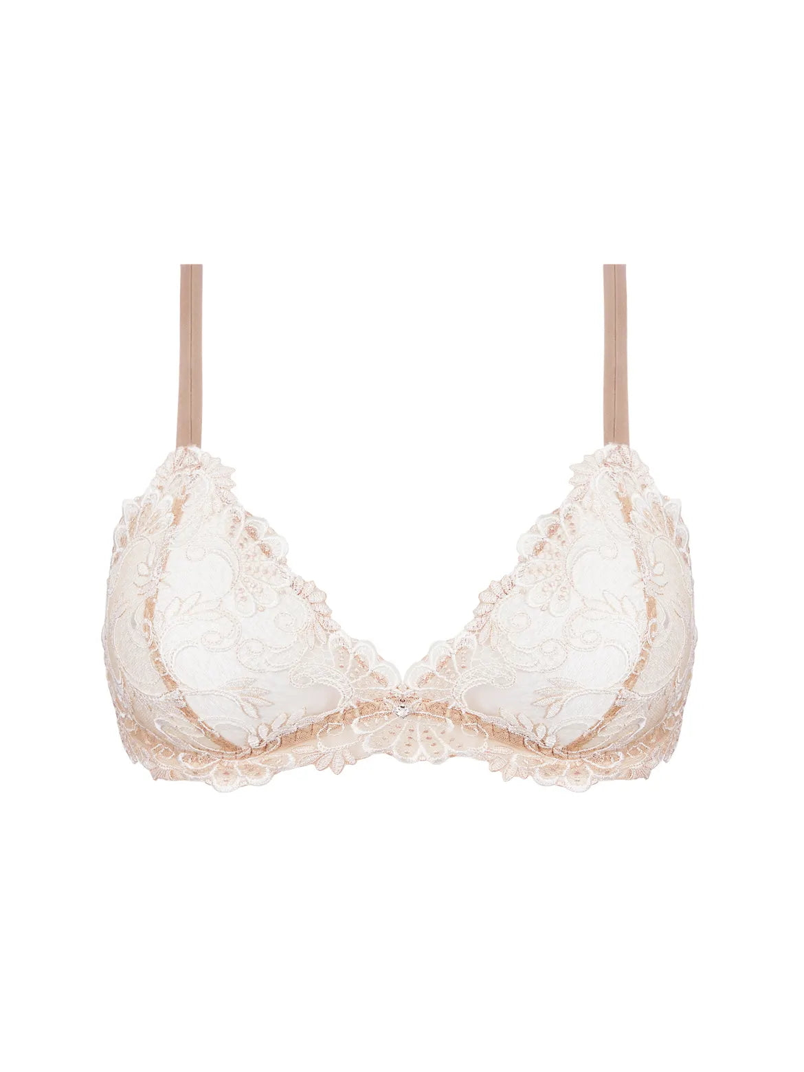 Dressing Floral Ambre Nacre Non-Wired Triangle Bra