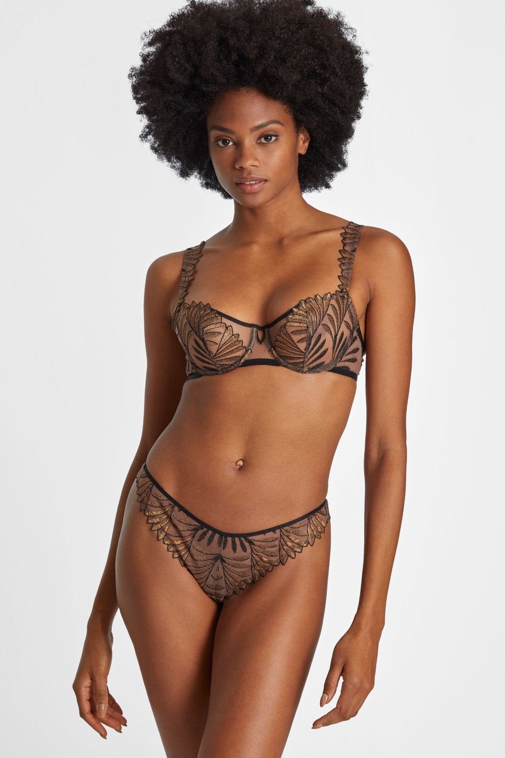 Sensory Illusion Golden Leaves Tanga