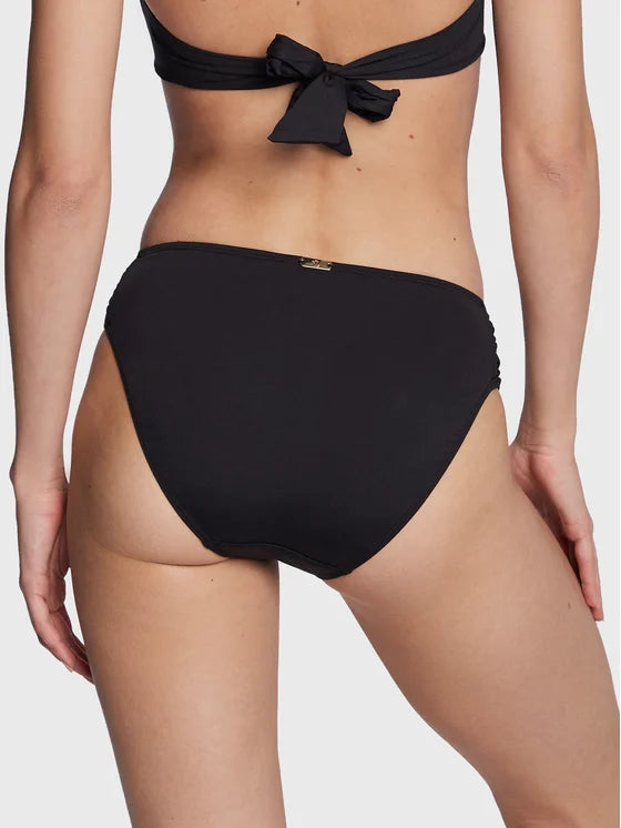 Beach Club Solids Ring Bandeau Bikini Set