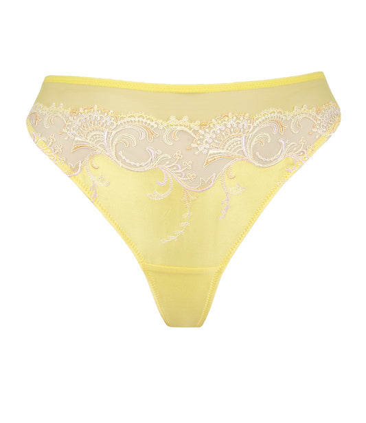 Splendour Soie Vanilla Silk Thong