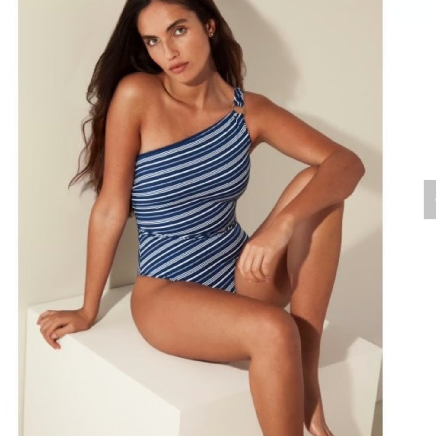 Harper Asymmetric One Piece Swimsuit