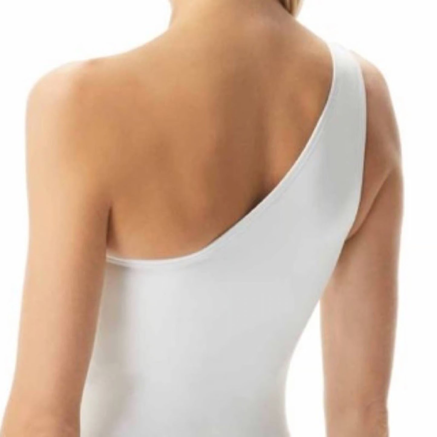 Wildcat Asymmetric Logo Ring One Piece Swimsuit
