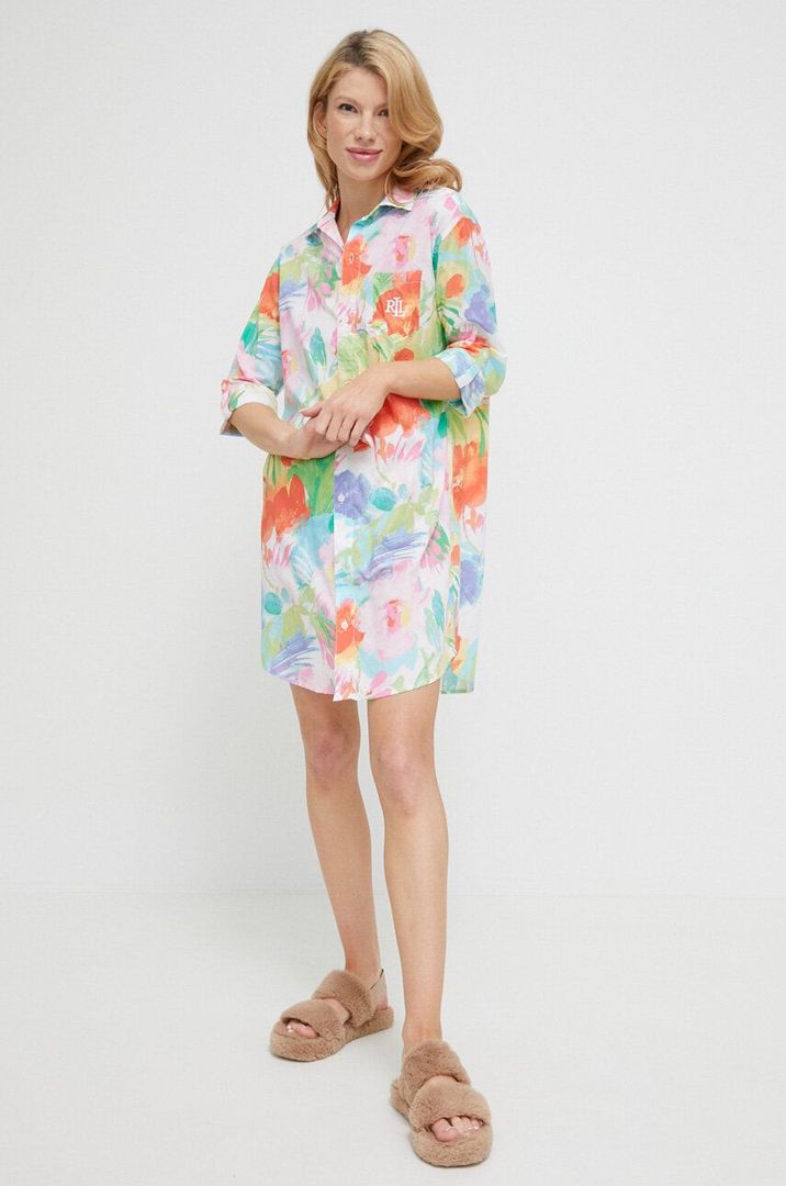 Cotton Lawn His Shirt Sleepshirt