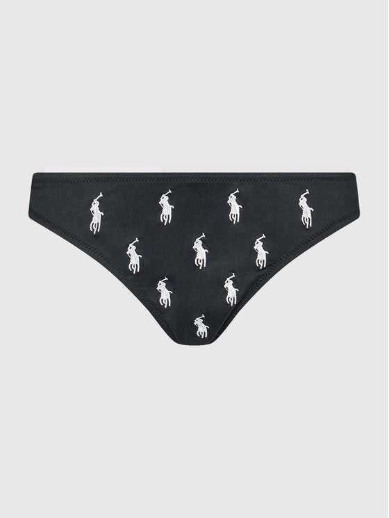 Devin Halterneck Black Bikini Set