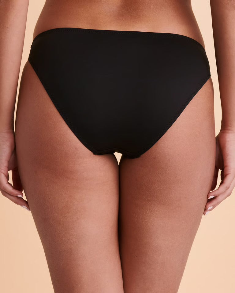 Devin Halterneck Black Bikini Set