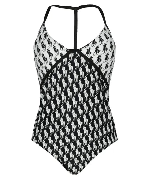 POLO Icon Halter One Piece Swimsuit