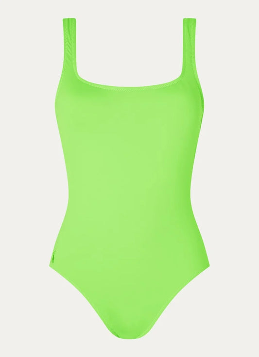 POLO Martinique Tank Shelf Bra One Piece Swimsuit