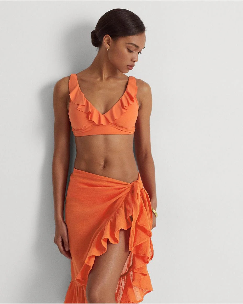 Beach Club Ruffle Bikini Set