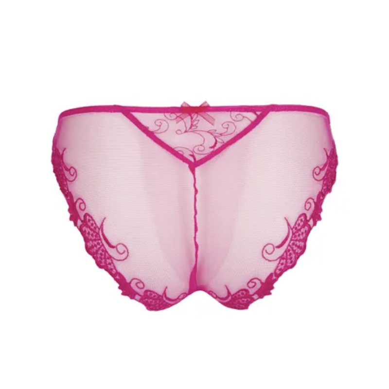 Dressing Floral Magenta Italian Brief