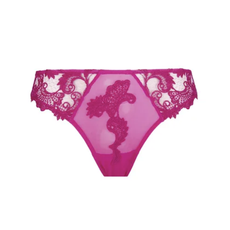 Dressing Floral Magenta Italian Brief