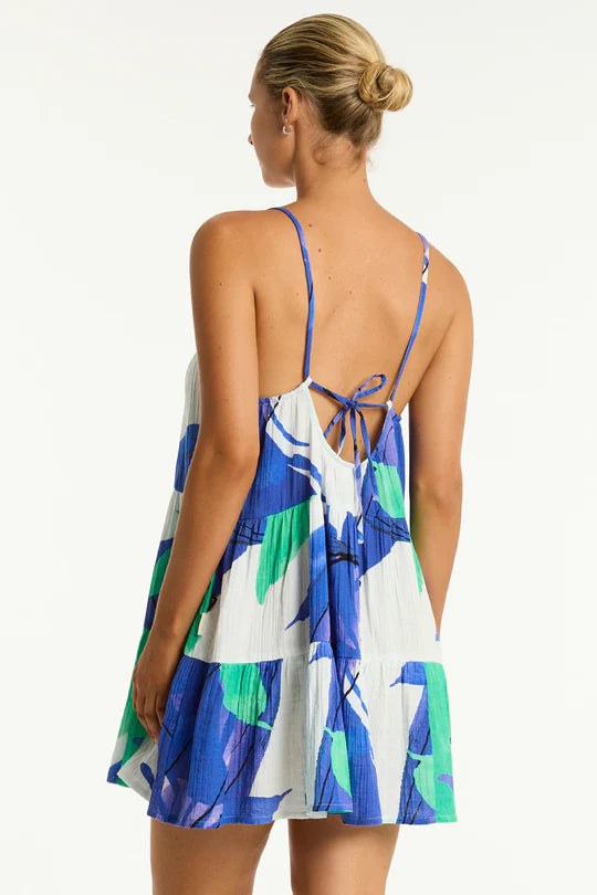 Sublime Tie Back Short Sundress