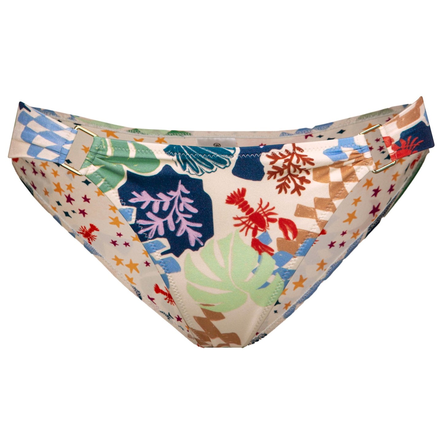 Seaside Tales Riviera Multi Colour Bandeau Bikini Set